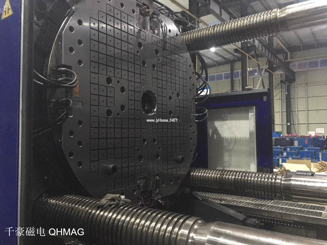 1400噸雙色機快速換模系統磁力模板案例