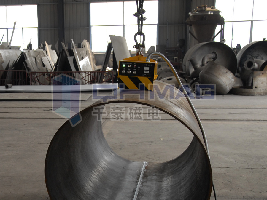 一體式電永磁,吊鋼管、棒材起重電永磁鐵