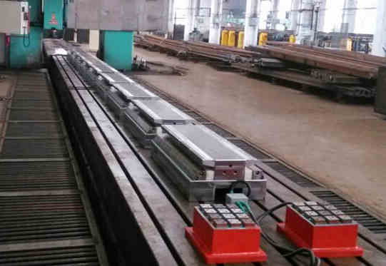 道岔銑削專用電永磁吸盤 道岔銑削專用電永磁吸盤