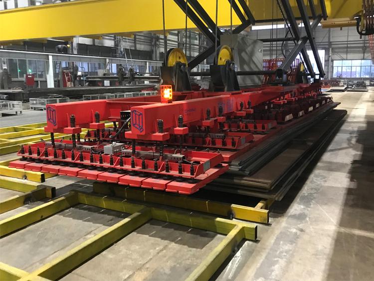 千豪電永磁吊具,鋼板下料吸盤