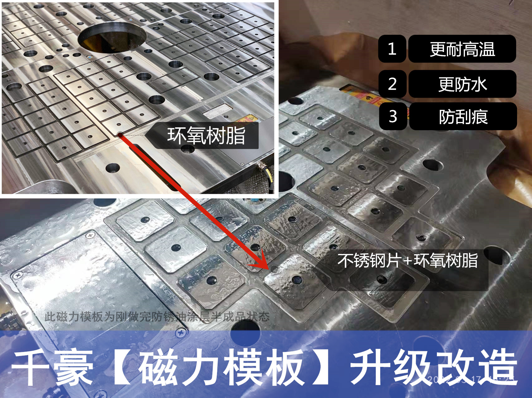 千豪快速換模系統磁力模板