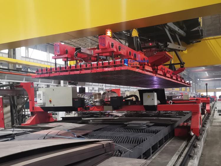 全覆蓋集群式電永磁吊具,激光上下料吊具